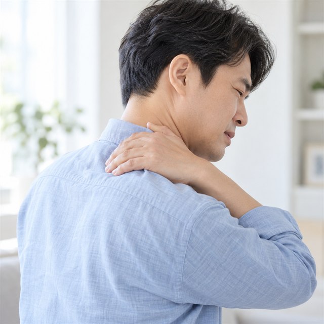신경성 통증과 감각 이상을 설명하는 이미지